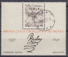 POLONIA 1977 HB-73 USADO - Blocks & Sheetlets & Panes