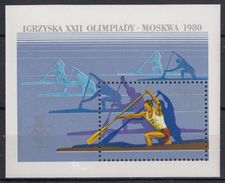 POLONIA 1980 HB-89 NUEVO - Blocks & Sheetlets & Panes