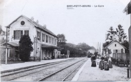 91 - Evry -Petit-Bourg : La Gare . - Evry
