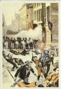 BELGIQUE - Carte N° 32 Du SOIR -- La Troupe Tire Sur Les Grévistes 1902.  (2 Scans) - Staking