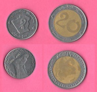 Algeria 2 + 20 Dinari Bimetallico - Algerije