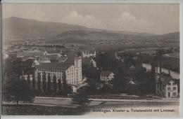 Wettingen - Kloster Und Totalansicht Mit Limmat - Photo: Franco-Suisse - Wettingen