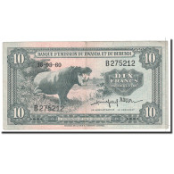 Billet, Rwanda-Burundi, 10 Francs, 1960, 1960-09-15, KM:2a, TTB - Rwanda