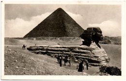 EGYPT - The Sphinx   (Recto/Verso) - Sphynx