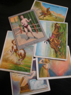 Old Cigarette Card Lot (12) - 6 Mix  Cards - Reclame-artikelen