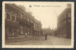 +++ CPA - PATURAGES - Maison Communale Et Rue Du Commerce - Nels  // - Colfontaine