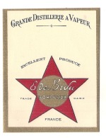 Distillerie à La Vapeur  Bordeaux - Eau De Didu 1900/1920 - Whisky