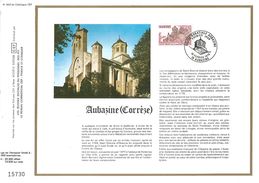 1978 ABBATIALE AUBAZINE CORREZE DOCUMENT OFFSET - Abbeys & Monasteries