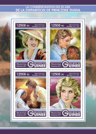 GUINEA REP. 2017 ** Mother Teresa Mutter Teresa Princess Diana M/S - OFFICIAL ISSUE - DH1726 - Mère Teresa