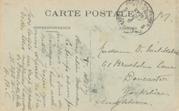 409/25 - PERVYSE - Carte-Vue (Soldats) écrite Par Un Soldat Belge En 1917 - Postes Militaires Belges Vers Angleterre - Zona Non Occupata