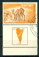 Israel - 1950, Michel/Philex No. : 54, - Used - Full Tab - - Used Stamps (with Tabs)