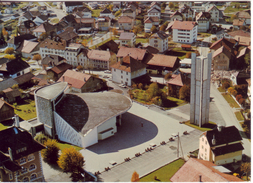 Le Noirmont, Eglise St.Hubert, Vue Aérienne - Le Noirmont