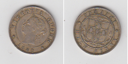 JAMAICA - HALF PENNY 1882 H - PEU COURANTE - Jamaique