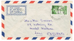 RB 1159 - 1960 Airmail Cover Beyrouth Lebanon To Market Harborough With SG 623 - Liban