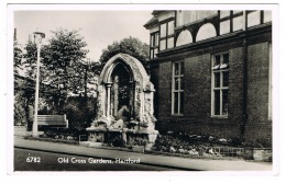 RB 1159 - 1954 Real Photo Postcard - Old Cross Gardens - Hertford Hertfordshire - Hertfordshire