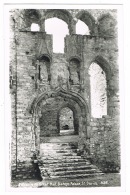 RB 1161 - Real Photo Postcard - Entrance To Great Hall & Bishop's Palace St Davids - Pembrokeshire Wales - Pembrokeshire