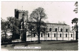 RB 1162 - Real Photo Postcard - Priory Church Of St Peter Dunstable - Bedfordshire - Sonstige & Ohne Zuordnung