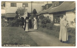 RB 1164 - Early Real Photo Postcard - In Monastery Garden Caldey Near Tenby Pembrokeshire Wales - Pembrokeshire