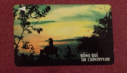 Vietnam Viet Nam Used Magnetic Phone Card / Phonecard : Countryside - Vietnam