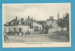 CPA 2 - Rue Centrale SAINT-BONNET-TRONCAIS 03 - Sonstige & Ohne Zuordnung