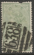 British Bechuanaland. 1888 QV Surcharged. 1/- On 1/- Used SG 28 - 1885-1895 Kolonie Van De Kroon