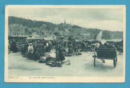 CPA - Le Marché Sur Le Port TROUVILLE 14 - Trouville