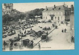 CPA 20 - Métier Marchands Ambulants La Place Du Marché LUCON 85 - Lucon