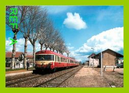 Ligne Des Dombes Un Train Bourg En Bresse Lyon Perrache Gare St André De Corcy - Gares - Avec Trains
