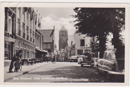 CPSM PAYS BAS SLUIS  Oude Kerkstraat Met Kade - Sluis