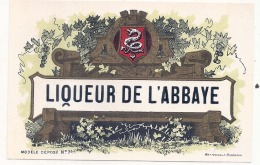 EAU DE VIE  -  Liqueur De L'abbaye - (4 Point De Colles Dos) - Whisky