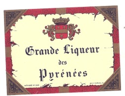 Grande Liqueur Des Pyrénées - - (4 Point De Colles Dos Amincis ) - Whisky