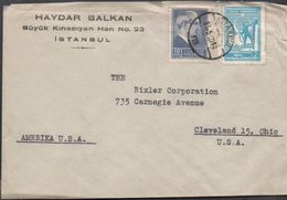 3154 Carta Turkia, Turquia, Istanbul  1981 - Briefe U. Dokumente