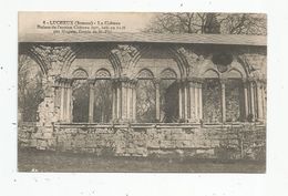 Cp,  80 , LUCHEUX , Le Château , Ruines De L'ancien Château Fort , Vierge - Lucheux