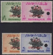 1949 UPU Official Set, SG O28/31, Overrpinted "SPECIMEN" In Red, Each With Security Punch Hole. Superb NHM, Ex.... - Bahawalpur