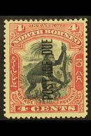 POSTAGE DUES 1897 4c Black And Carmine, SG D16a, Very Fine And Fresh Mint. For More Images, Please Visit... - Borneo Del Nord (...-1963)