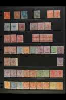 1858-1938 MINT COLLECTION/ACCUMULATION On Stock Pages, Inc 1858-62 6d (4 Margins), 1862 6d Unused, 1863-72 3d... - Maurice (...-1967)