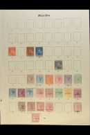 1858-1904 ATTRACTIVE MINT COLLECTION On Pages, ALL DIFFERENT, Inc 1858-62 6d Vermilion, 1862 6d Unused, 1863-72... - Mauritius (...-1967)