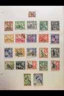 1937-76 USED COLLECTION A Clean Collection In An Album Which Includes 1938-47 Complete Defin Set Plus A Few Blocks... - Malte (...-1964)
