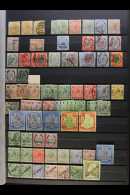 1863-1935 MINT & USED COLLECTION On Stock Pages, Inc 1863-81 ½d (x3 Shades, Two Unused), 1885-90 Set,... - Malte (...-1964)