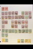 JOHORE 1884-1987 MINT & USED COLLECTION Presented On Album Pages. Useful Ranges Include 1884 Johor Opt'd 2c... - Other & Unclassified