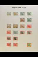 FEDERATED MALAY STATES 1904-22 All Different Fine Mint Collection Of Watermark Multi Crown CA "Tigers" With A Good... - Altri & Non Classificati