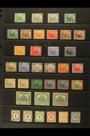 FEDERATED MALAY STATES 1922-34 SCRIPT CA WATERMARK MINT SELECTION On A Stock Page With Shades Etc To Both $2 Plus... - Other & Unclassified