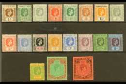 1938-51 KGVI Complete Set, SG 95/114b, Very Fine Mint, Very Fresh. (19 Stamps) For More Images, Please Visit... - Leeward  Islands