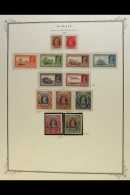 1939-1950 FINE MINT COLLECTION On Hingeless Pages, ALL DIFFERENT, Inc 1939 Set (12a, 1r, 10r & 15r Are NHM),... - Kuwait