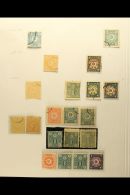 1890s TO 1903 OLD TIME COLLECTION A Mint & Used Collection That Includes Unissued Ranges, Forgeries, Shades,... - Corée (...-1945)