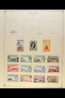 1953-1987 COMPREHENSIVE SUPERB MINT COLLECTION On Pages, All Different, Virtually COMPLETE For The Period, Inc... - Gibraltar