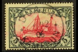 CAMEROUN 1900 5m Carmine & Black (Michel 19, SG K19), Fine Used With Nice Upright "Duala 5.12. 06" Cds Cancel.... - Altri & Non Classificati