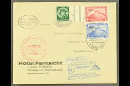 1933 ZEPPELIN, CHICAGO FLIGHT COVER - DANGEROUS FORGERY (26 Oct) Printed "Hotel Fernsicht" Envelope, Bearing... - Sonstige & Ohne Zuordnung