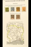 IVORY COAST 1892-1942 Fine Used Group Neatly Displayed On Pages, Includes 1892-99 20c, 25c X2, 40c, And 75c, 1900... - Other & Unclassified