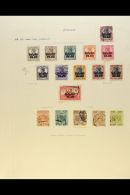 1916-1941 OLD TIME COLLECTION On Leaves, Mint & Used, Inc 1922-24 Workers Imperf Set (ex 5m) Used, 1923 5m... - Estonia